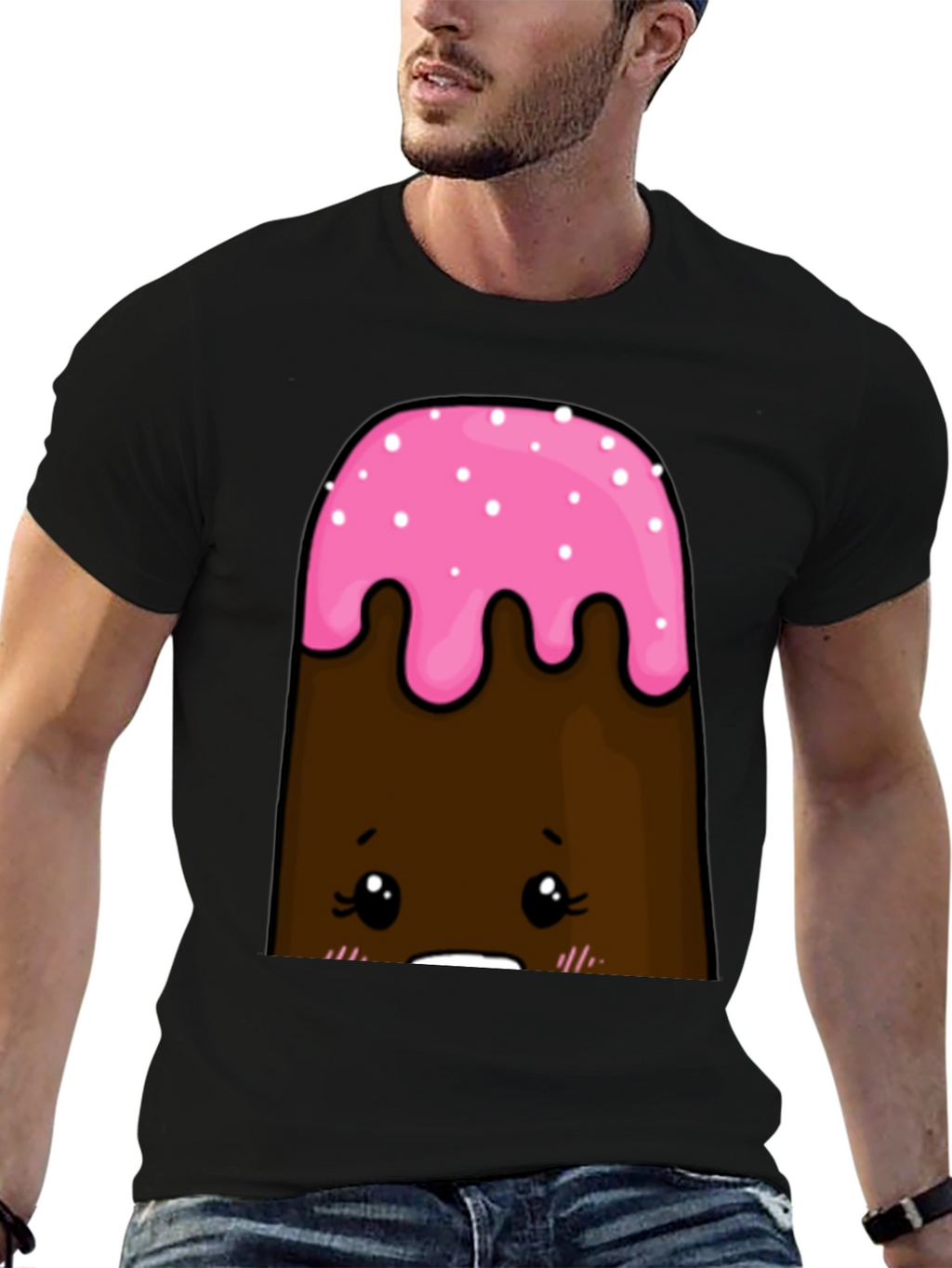 Cute Cake Character T-Shirt