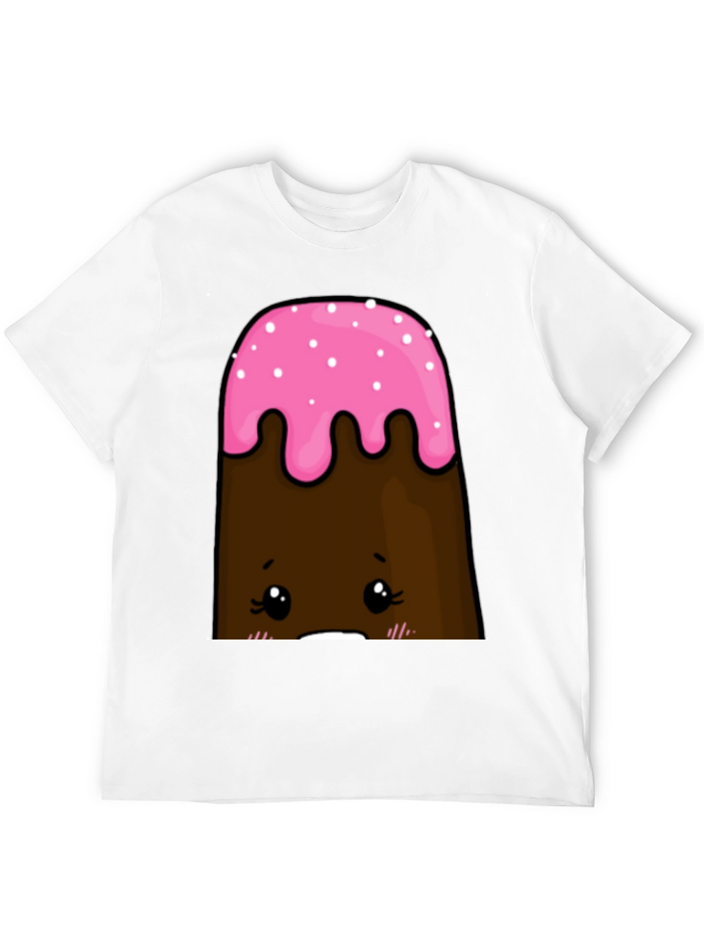 Cute Cake Character T-Shirt