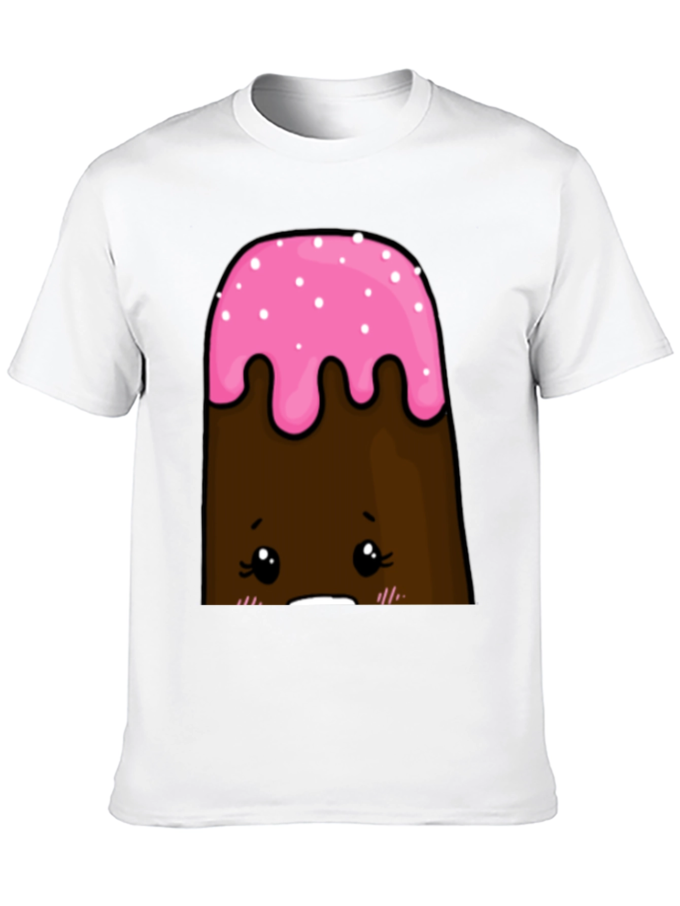 Cute Cake Character T-Shirt