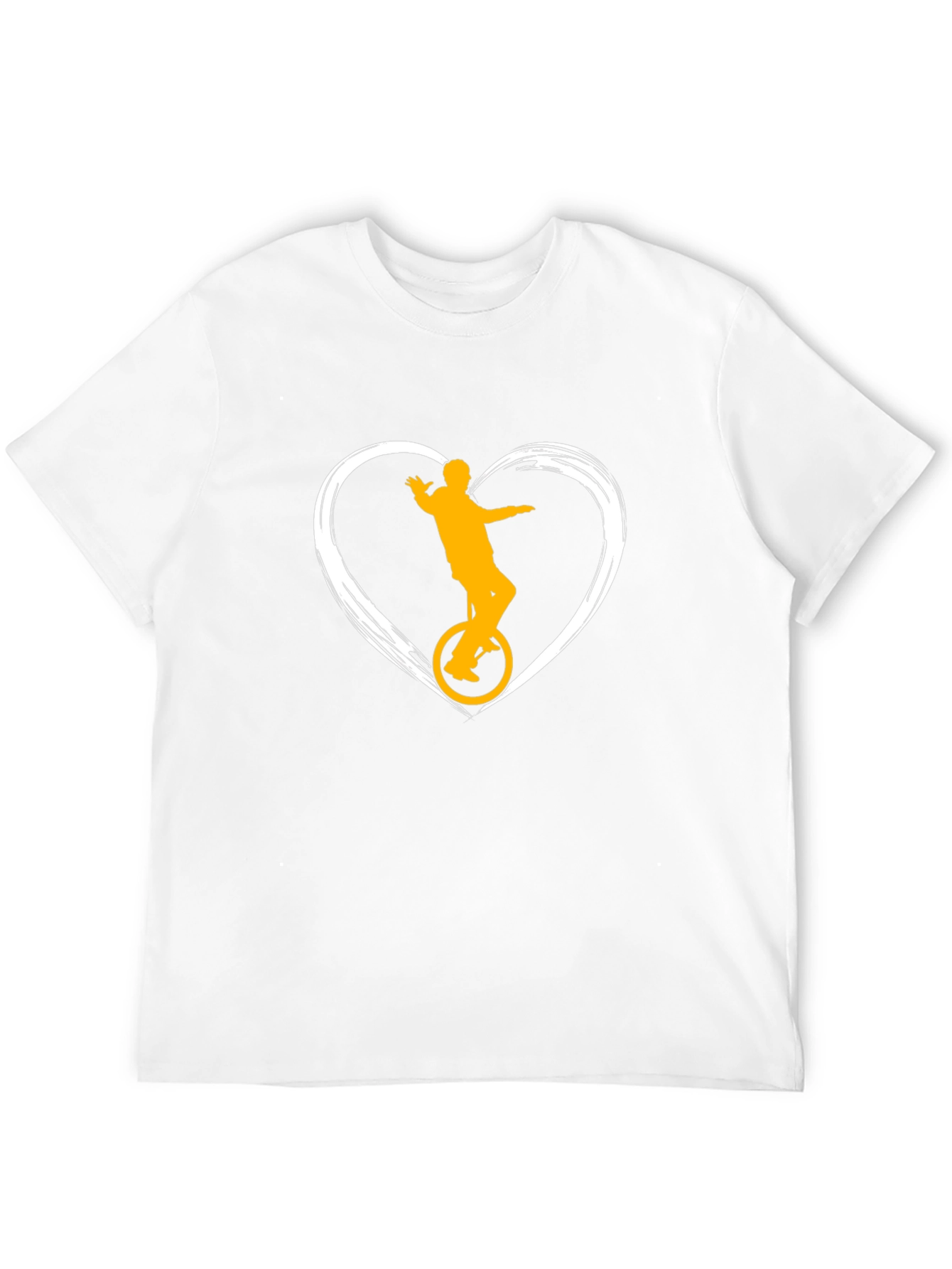 Unicycle Heart T-Shirt