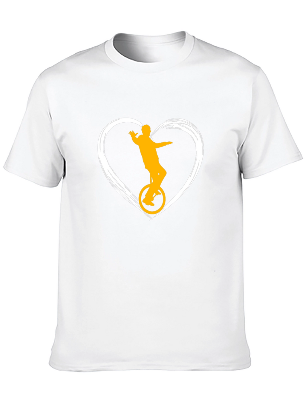 Unicycle Heart T-Shirt