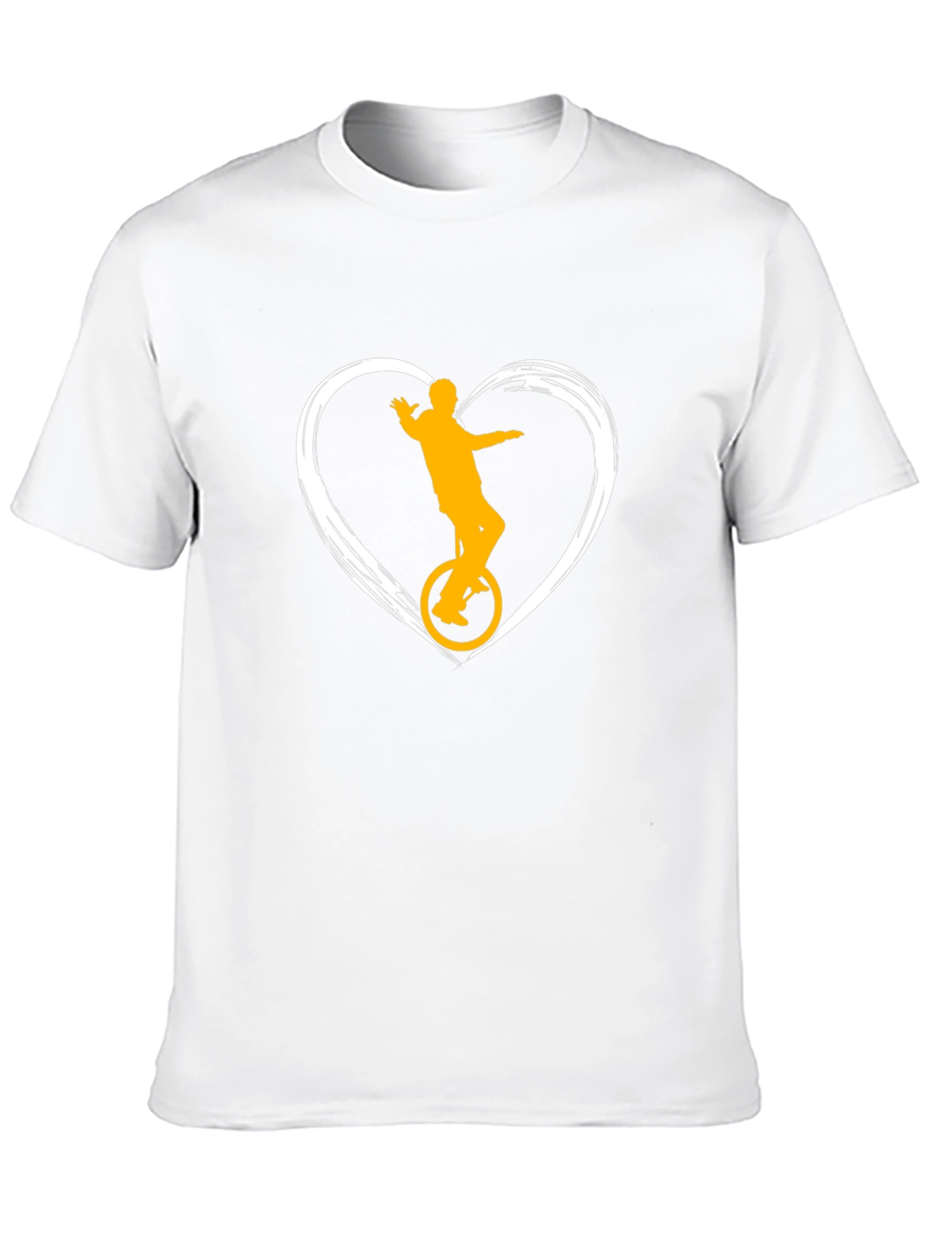 Unicycle Heart T-Shirt