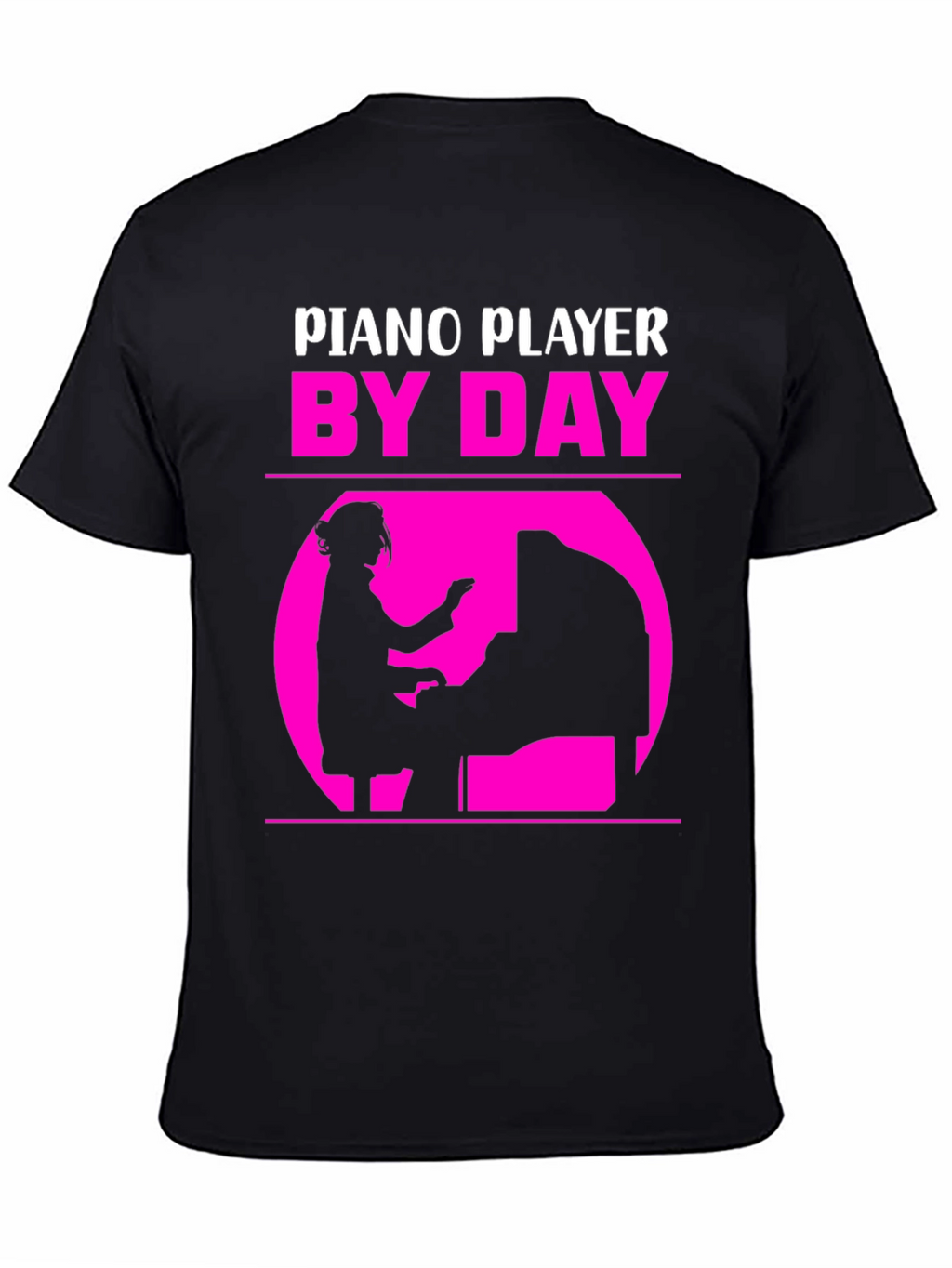 Piano Player By Day T-Shirt - Musician Gift