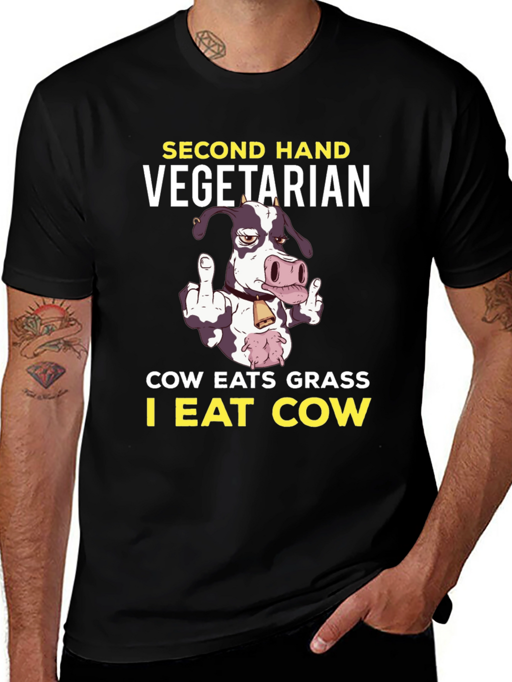 Second Hand Vegetarian T-Shirt