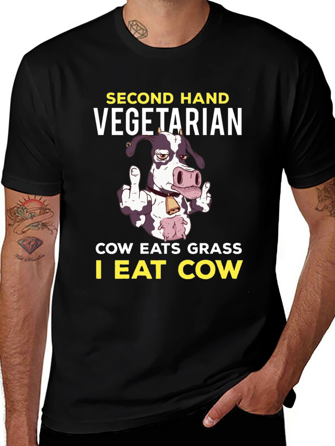 Second Hand Vegetarian T-Shirt