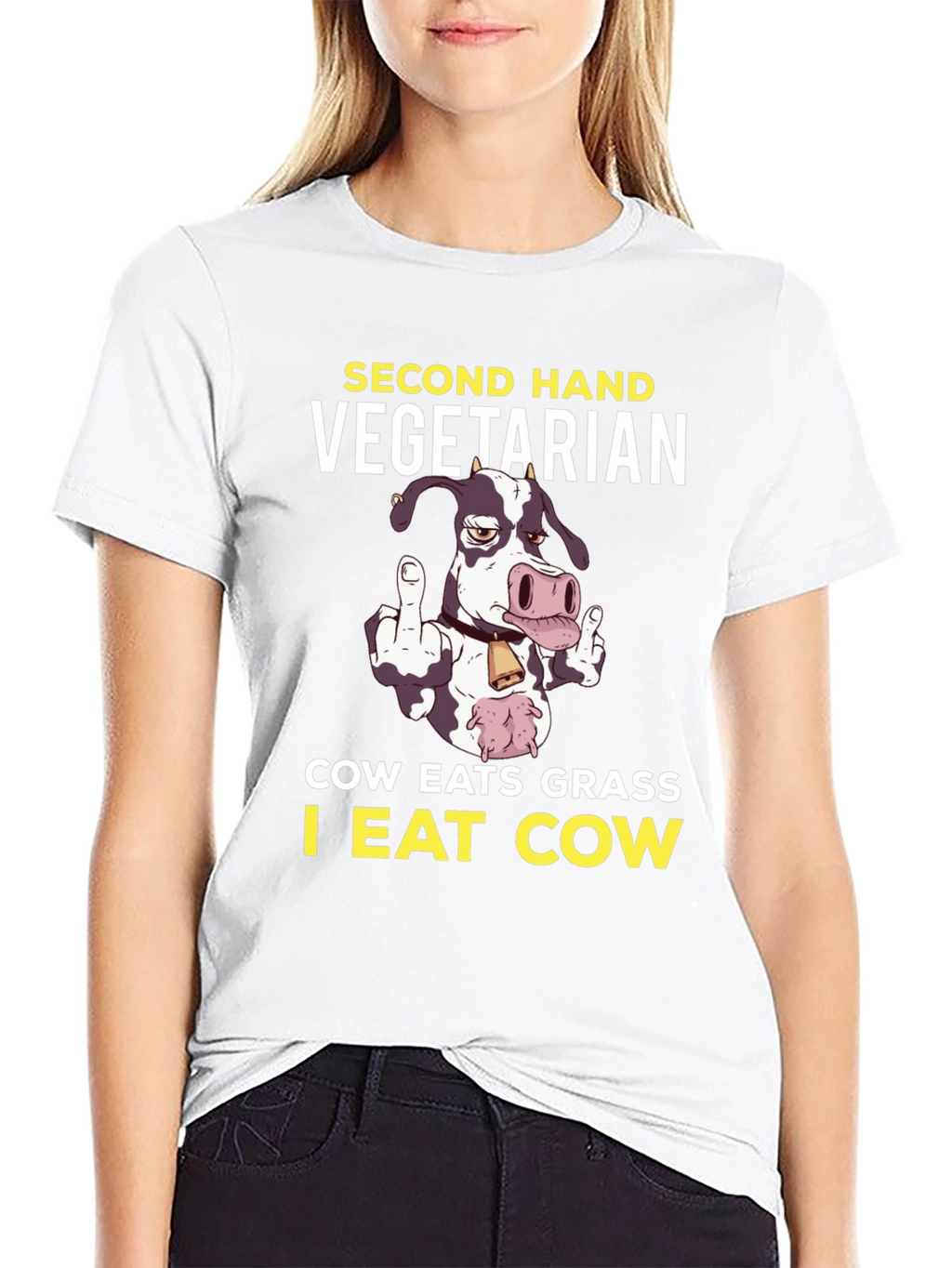 Second Hand Vegetarian T-Shirt