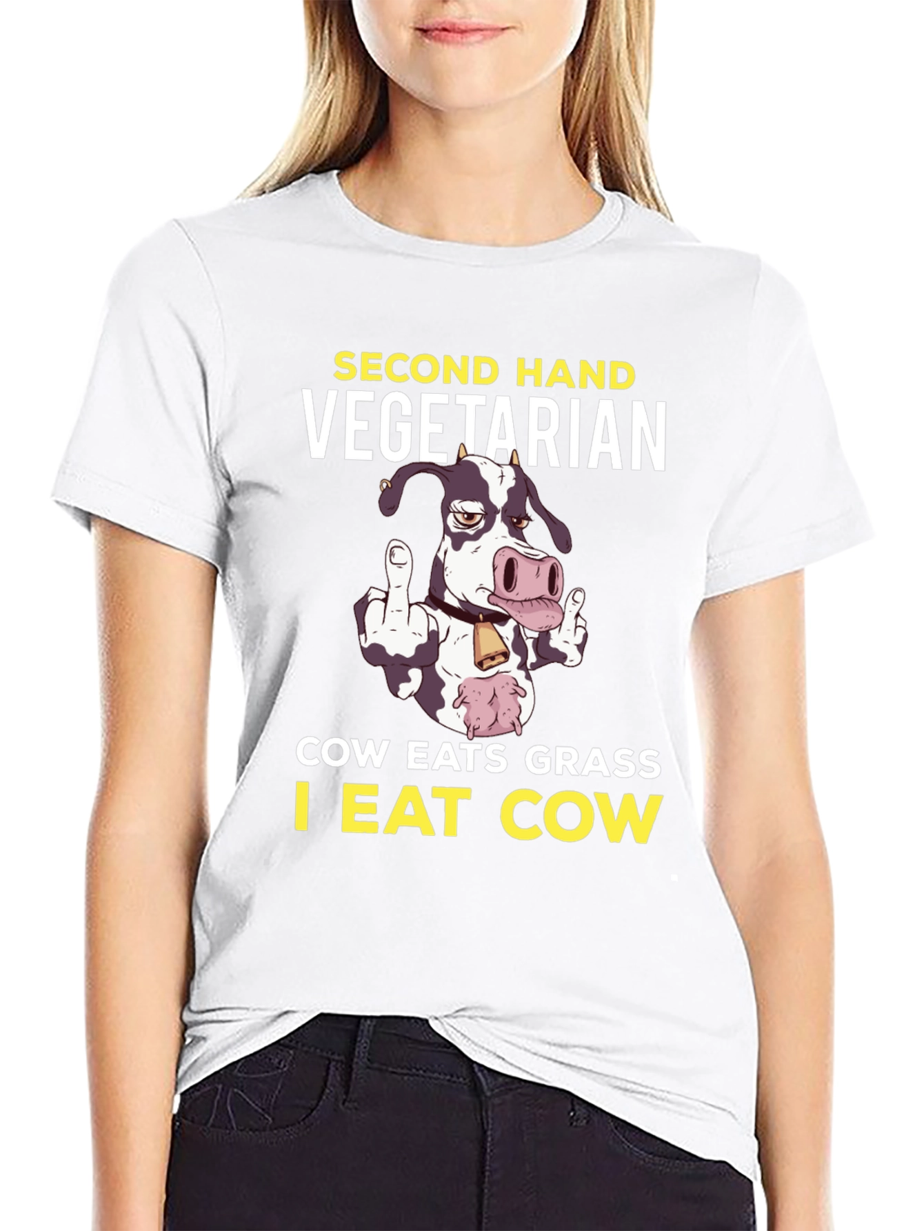 Second Hand Vegetarian T-Shirt