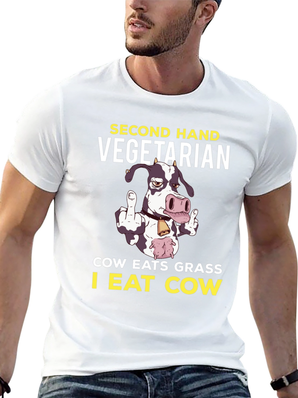 Second Hand Vegetarian T-Shirt