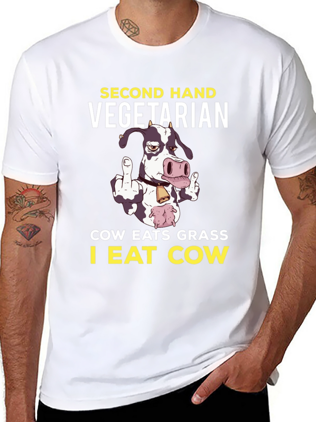 Second Hand Vegetarian T-Shirt