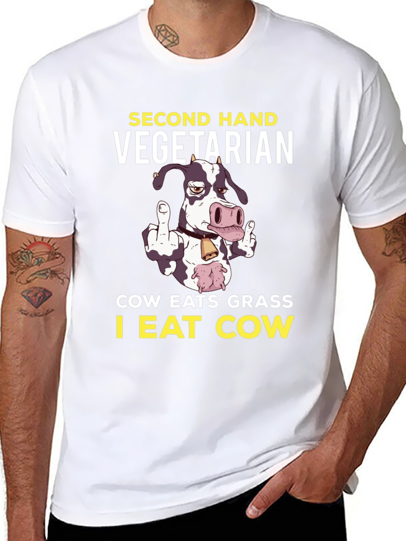 Second Hand Vegetarian T-Shirt