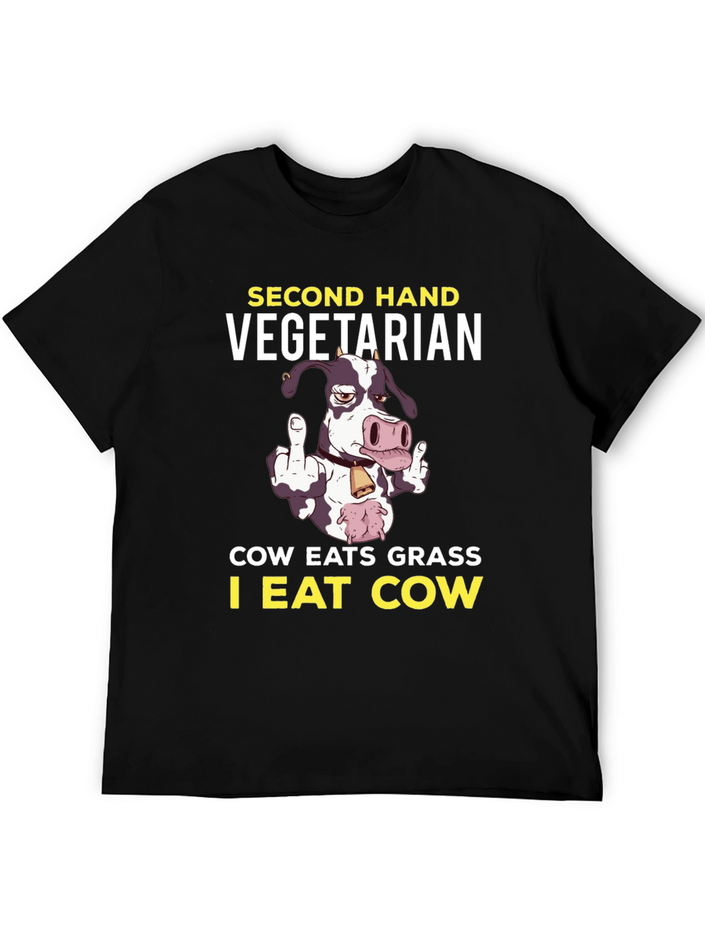 Second Hand Vegetarian T-Shirt