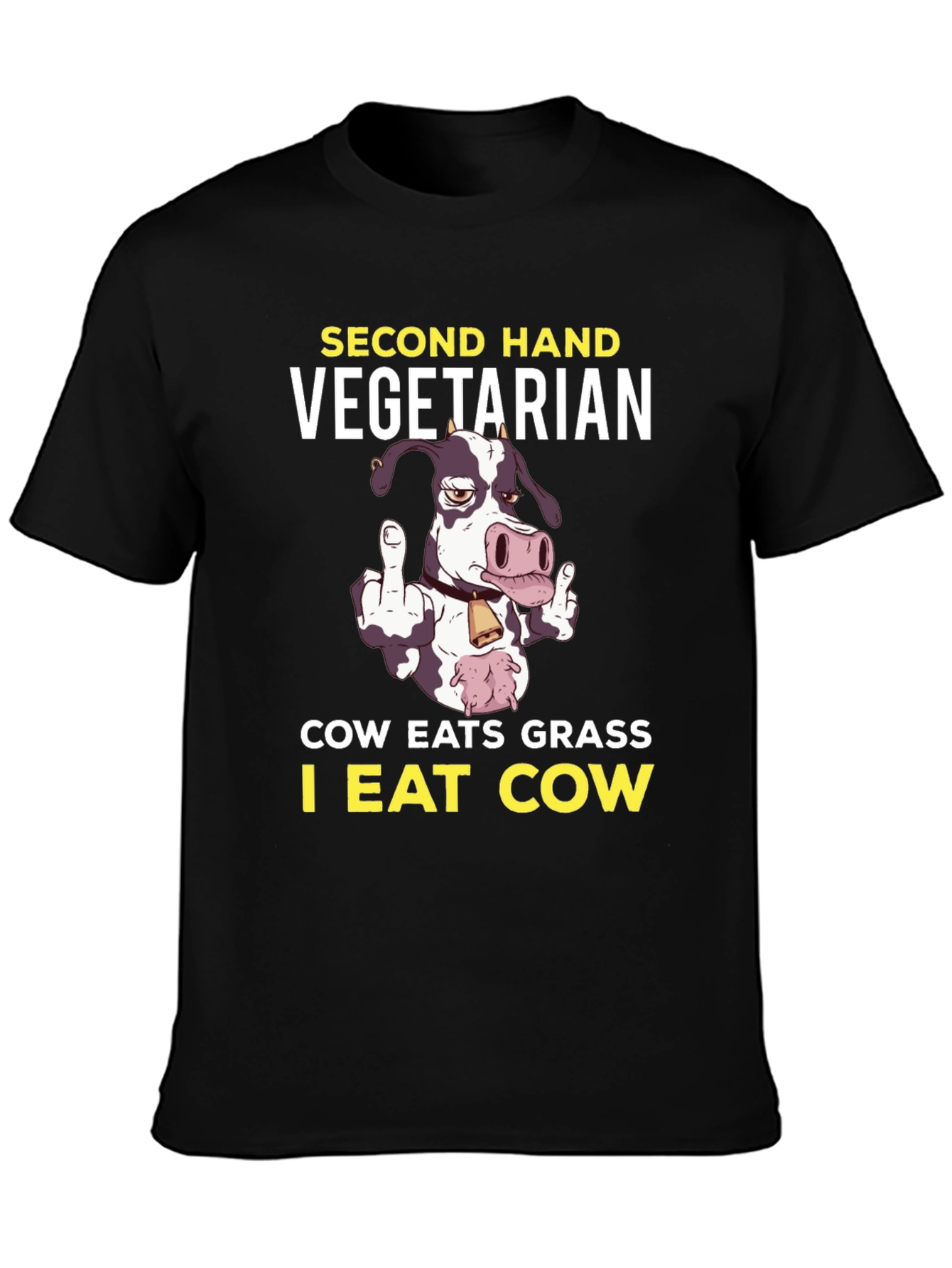 Second Hand Vegetarian T-Shirt