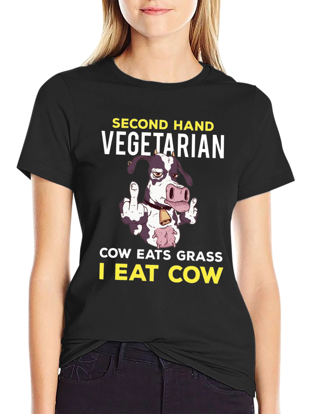 Second Hand Vegetarian T-Shirt