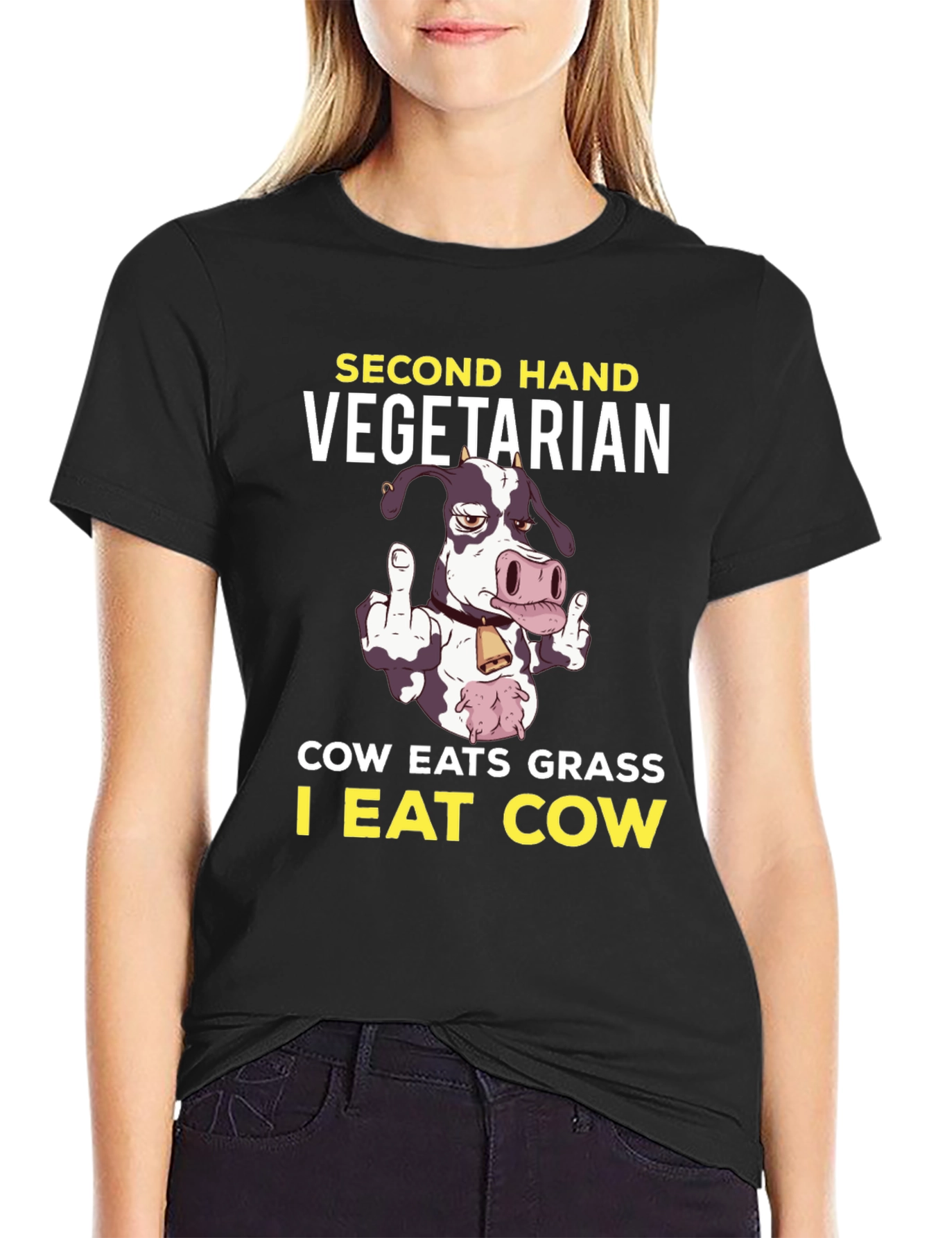 Second Hand Vegetarian T-Shirt