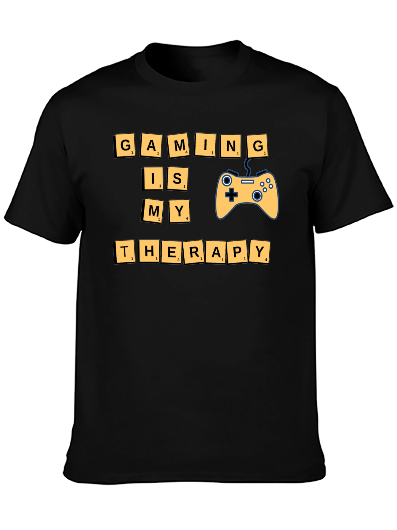 Gaming is My Therapy T-Shirt - Gamer Gift