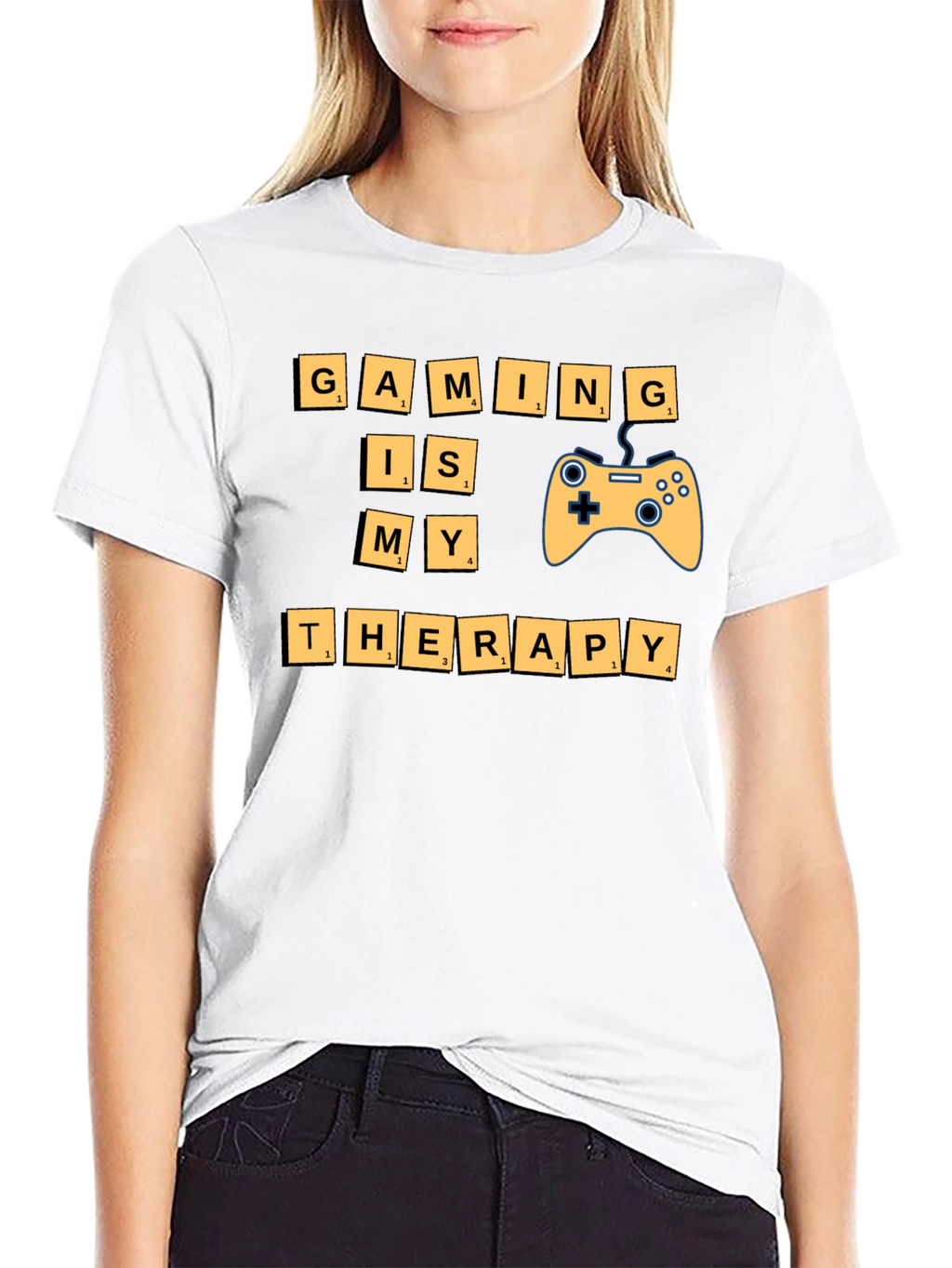 Gaming is My Therapy T-Shirt - Gamer Gift