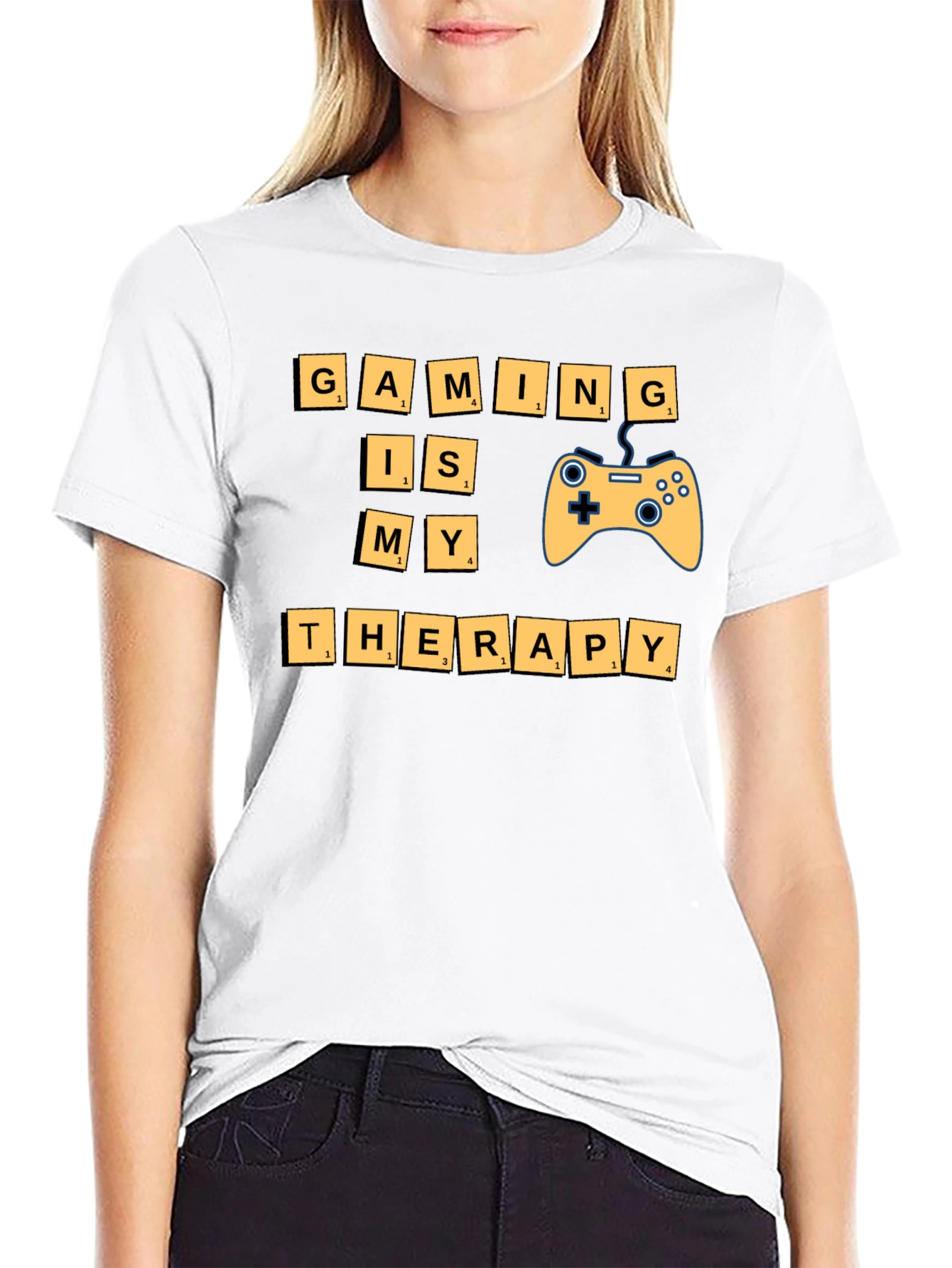Gaming is My Therapy T-Shirt - Gamer Gift