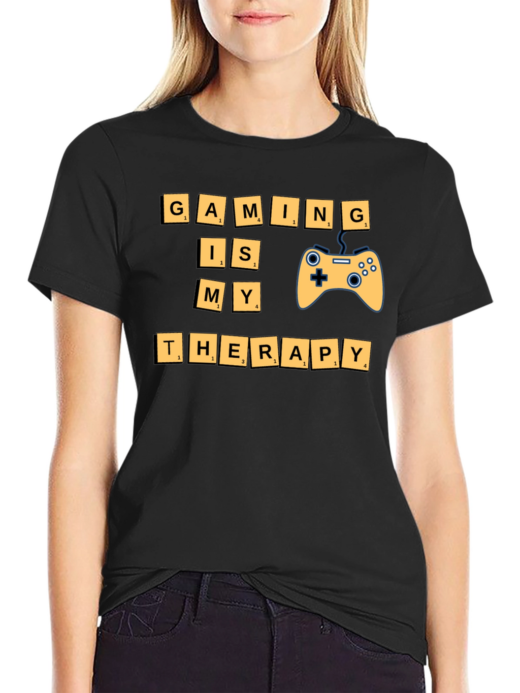 Gaming is My Therapy T-Shirt - Gamer Gift