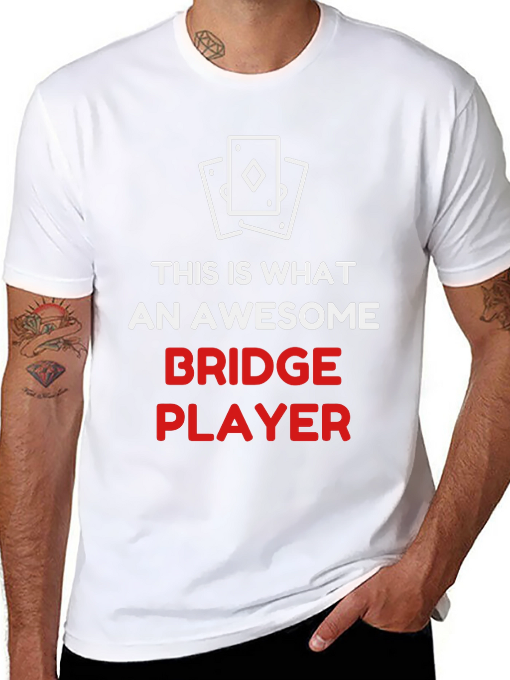 Awesome Bridge Player T-Shirt
