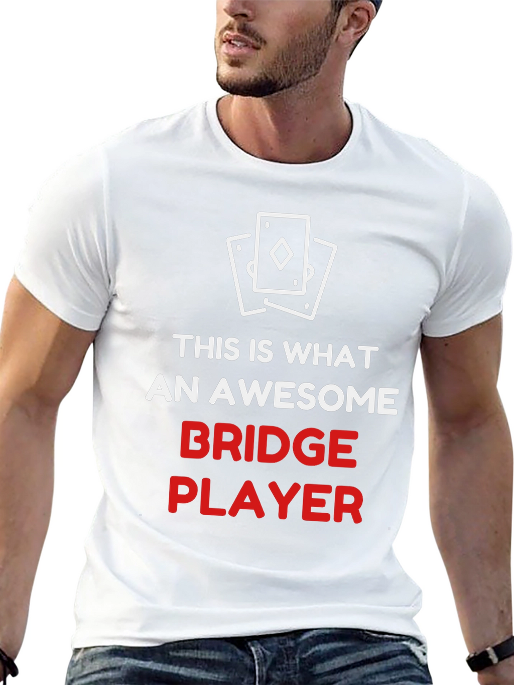 Awesome Bridge Player T-Shirt