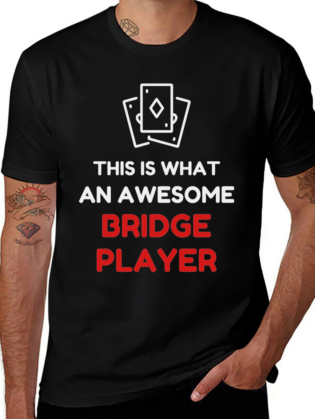 Awesome Bridge Player T-Shirt