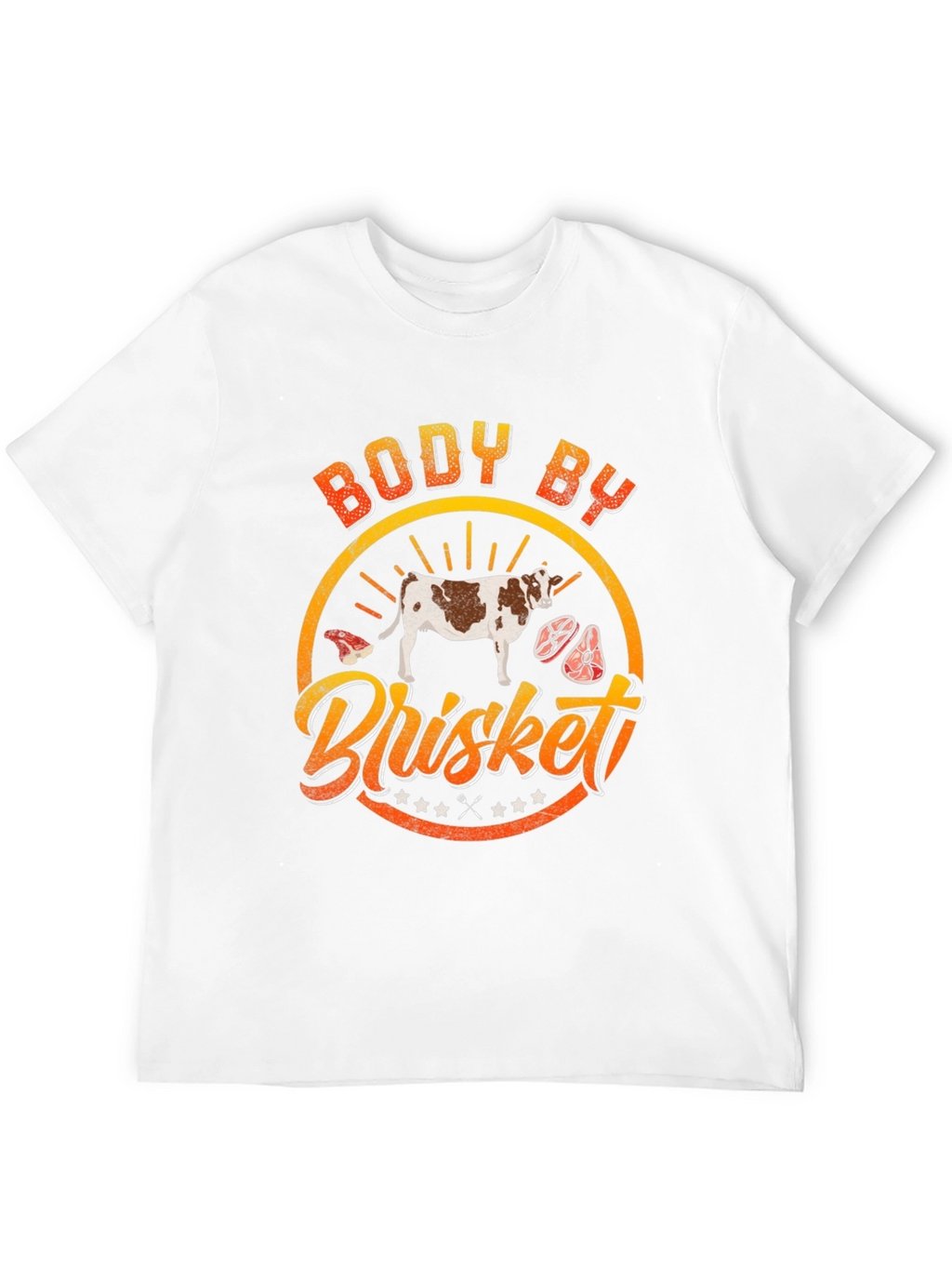 Body by Brisket Graphic Tee - BBQ Lover T-Shirt