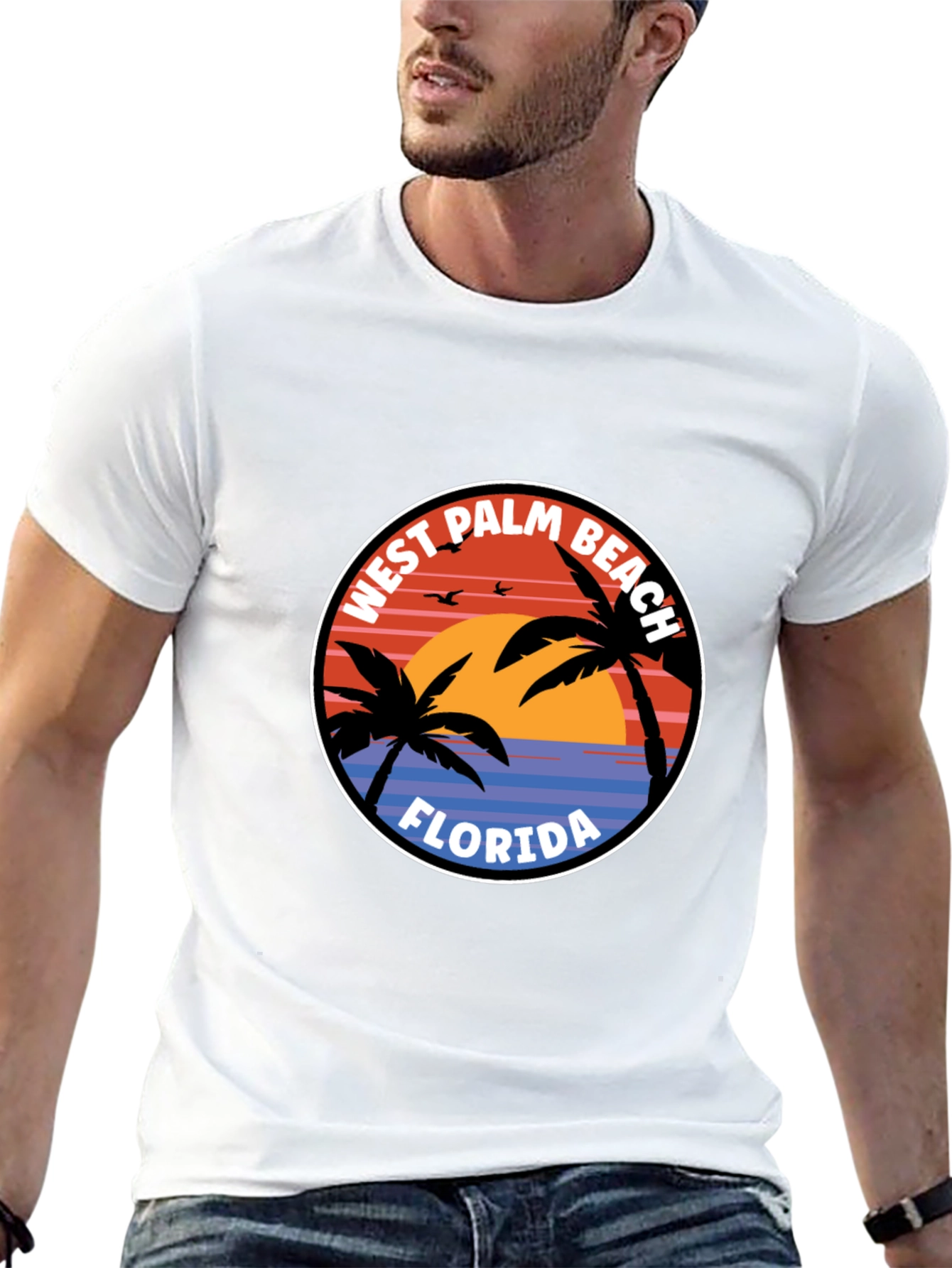 West Palm Beach Florida Graphic T-Shirt
