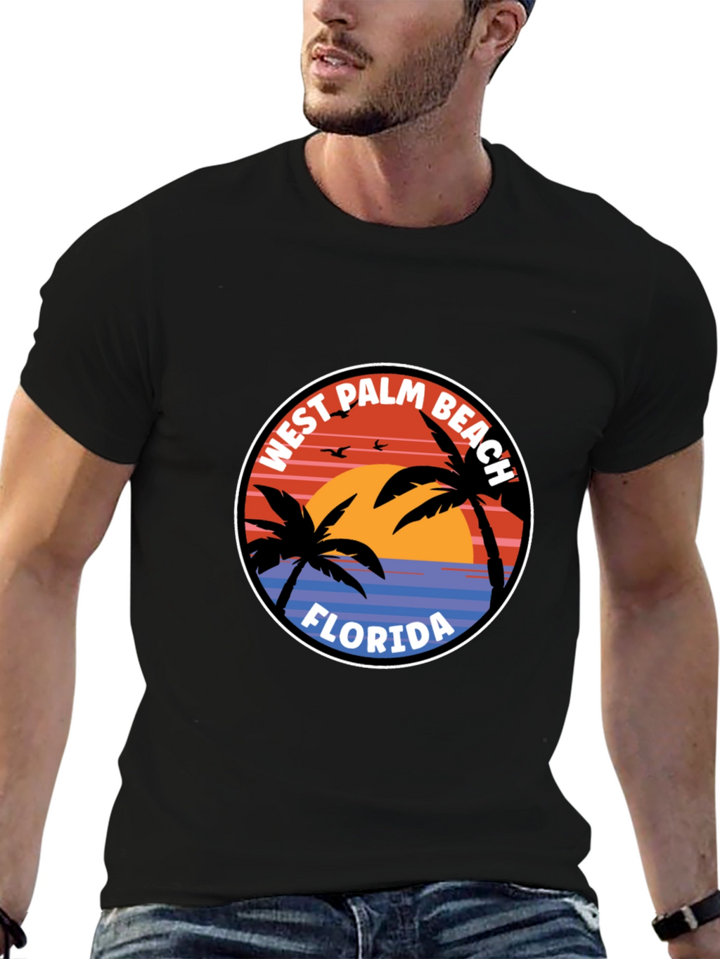West Palm Beach Florida Graphic T-Shirt