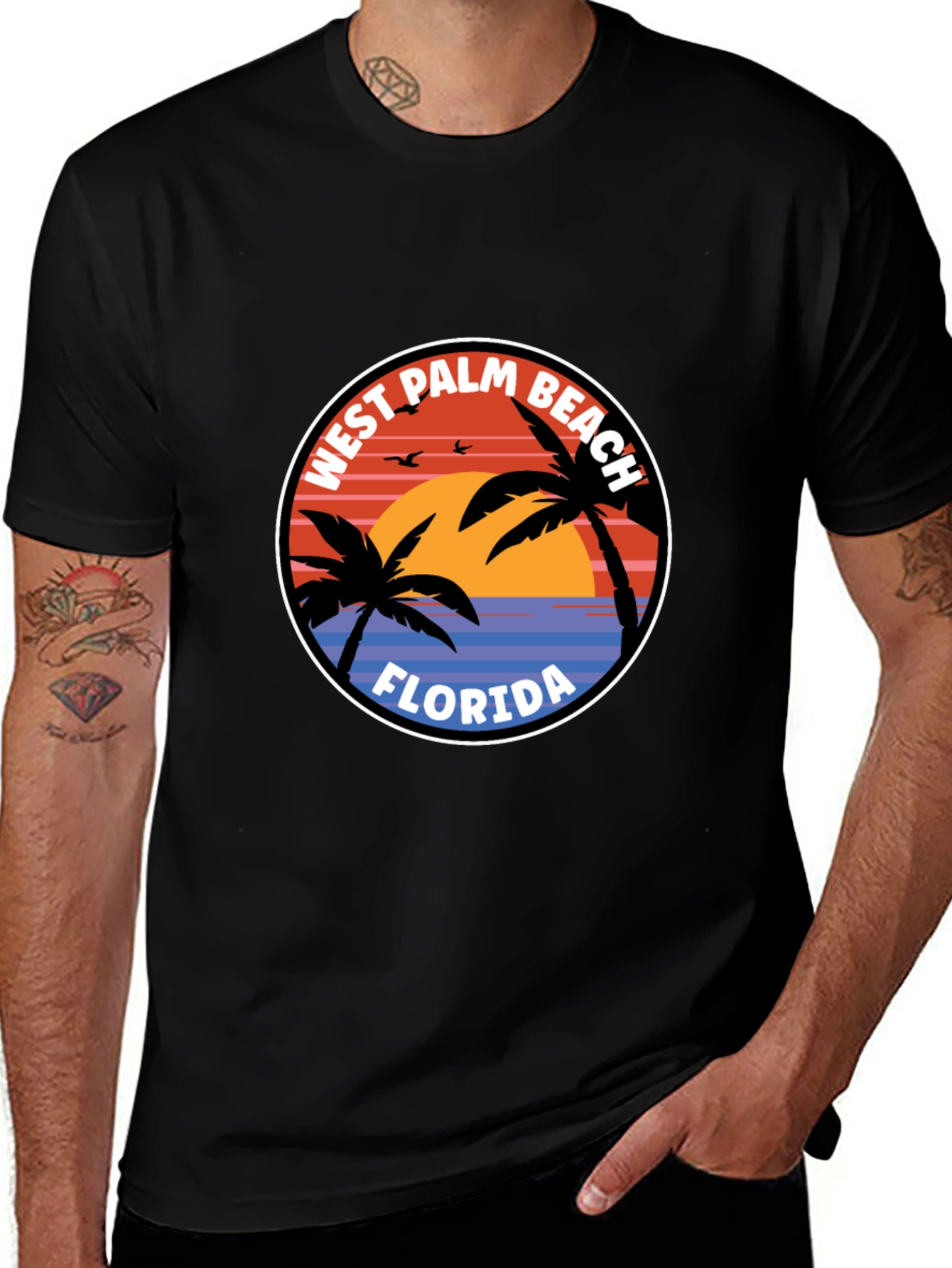 West Palm Beach Florida Graphic T-Shirt