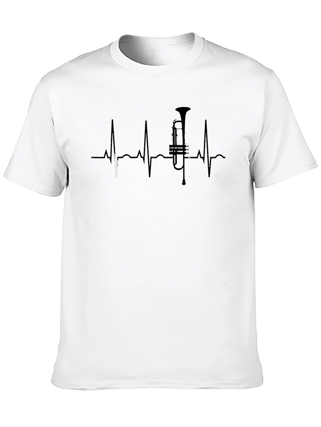 Music Heartbeat T-Shirt - Trumpet Edition