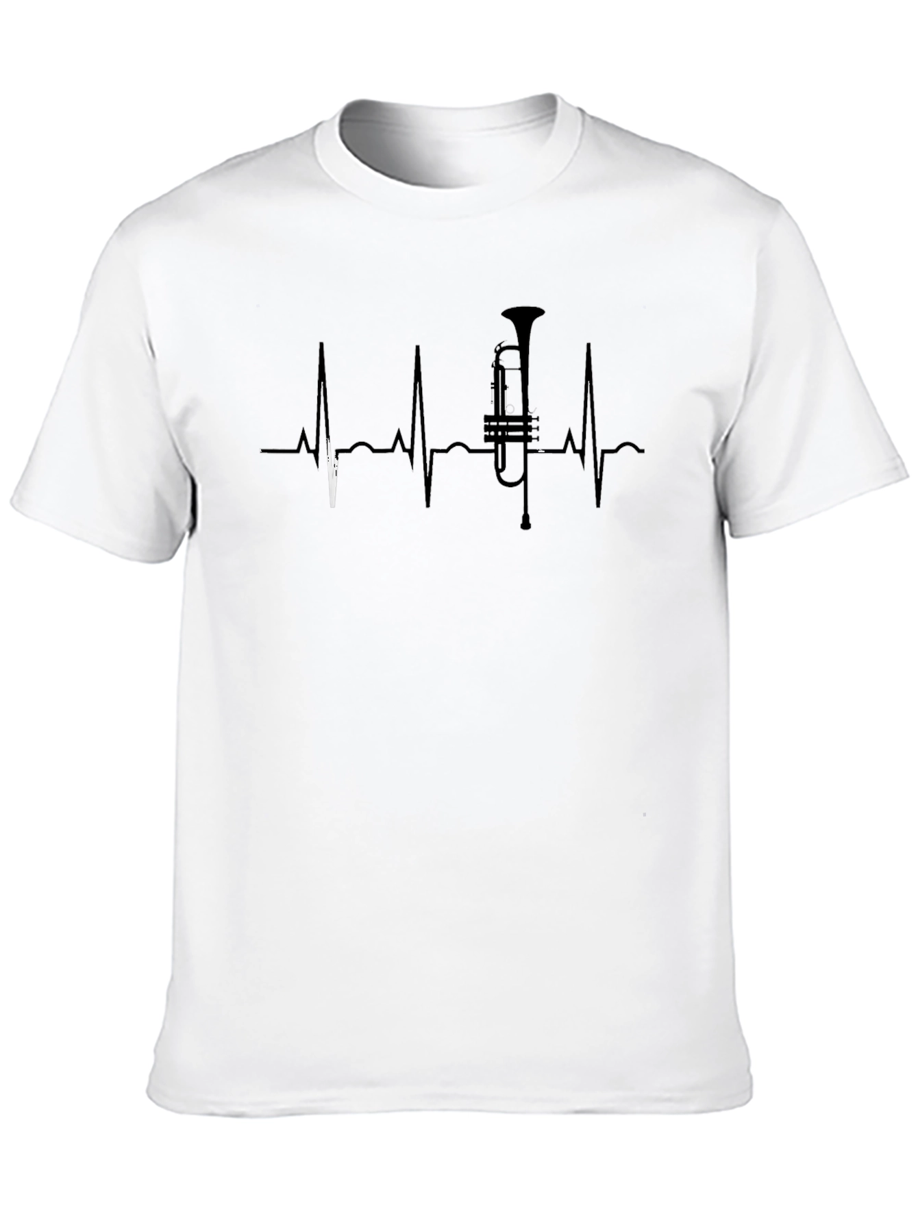 Music Heartbeat T-Shirt - Trumpet Edition