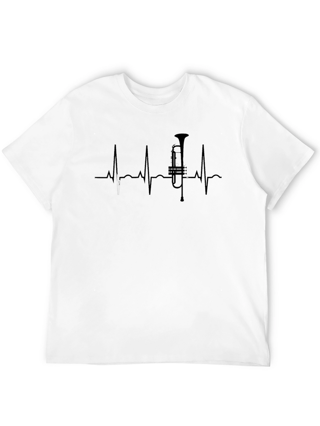 Music Heartbeat T-Shirt - Trumpet Edition