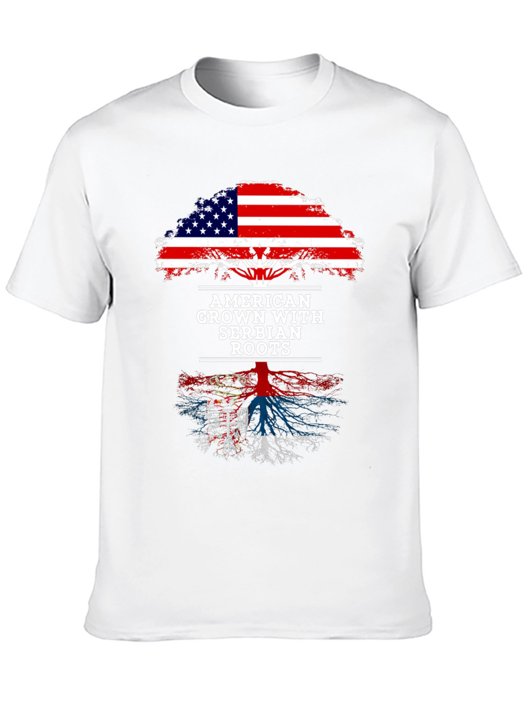 American Grown with Serbian Roots T-Shirt