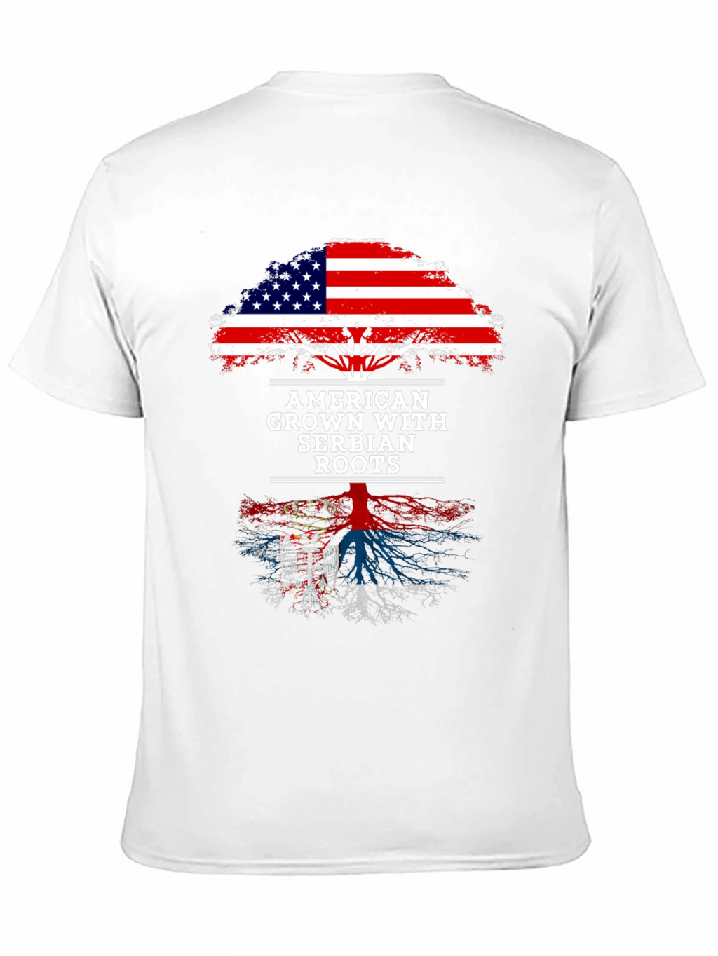 American Grown with Serbian Roots T-Shirt