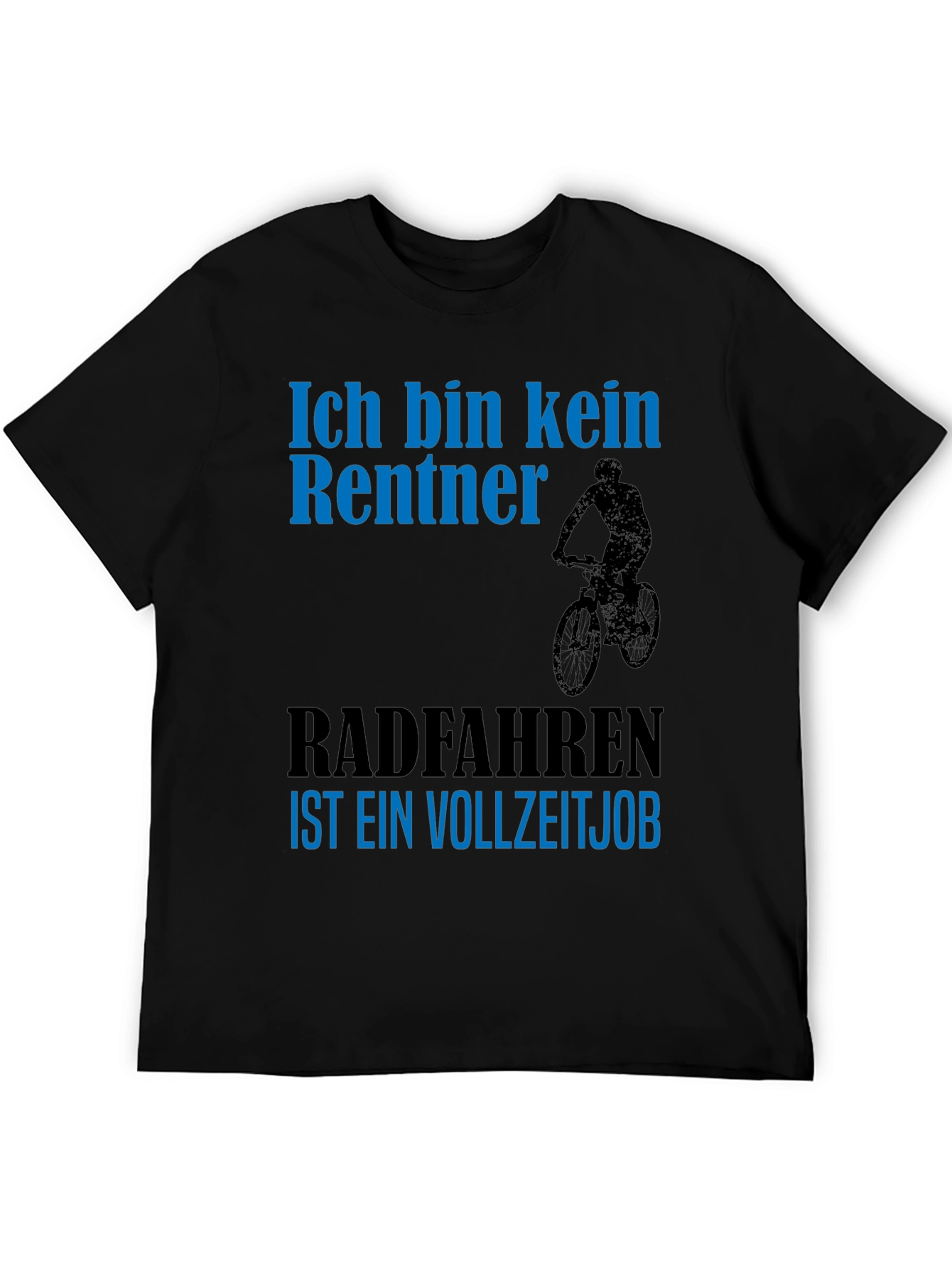 Funny Cyclist T-Shirt - Not Retired Full Time Job