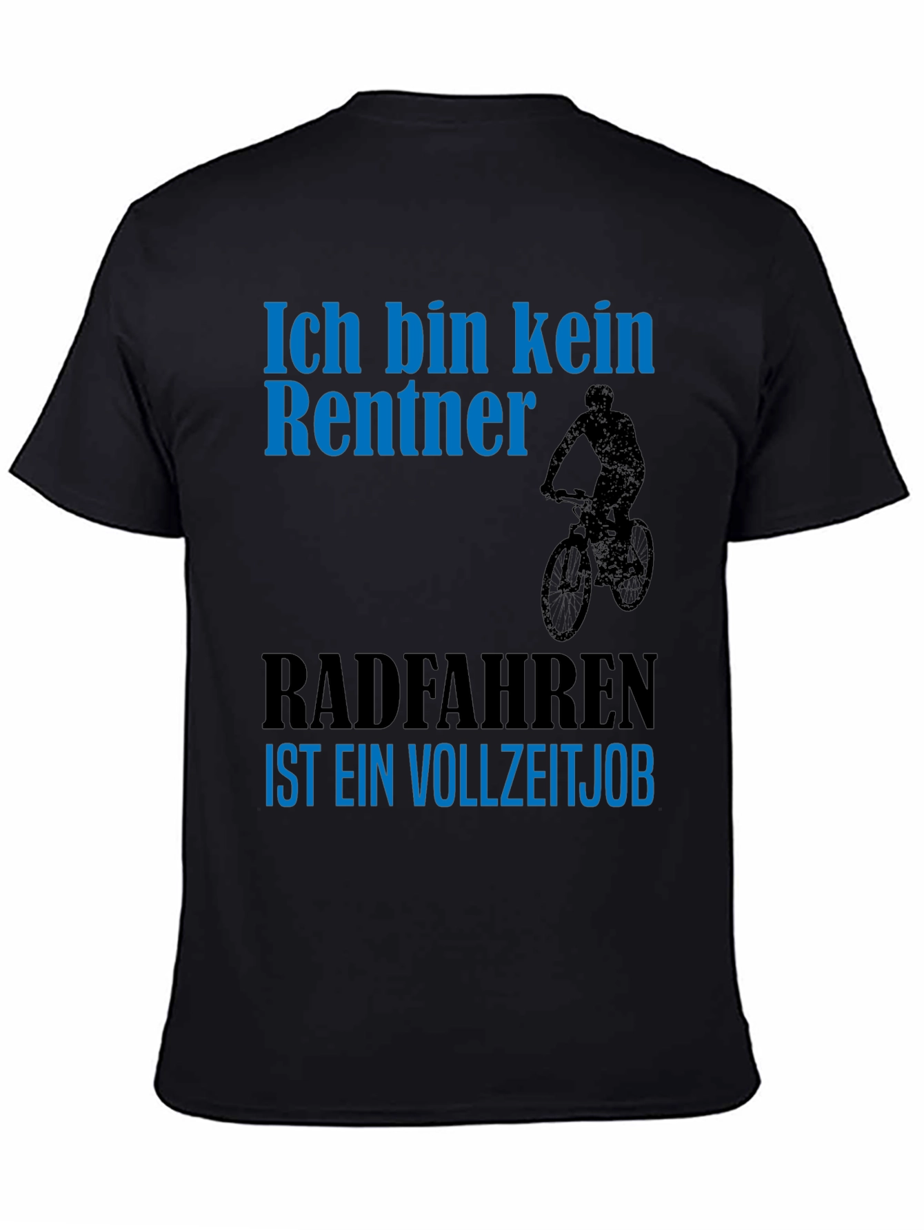 Funny Cyclist T-Shirt - Not Retired Full Time Job
