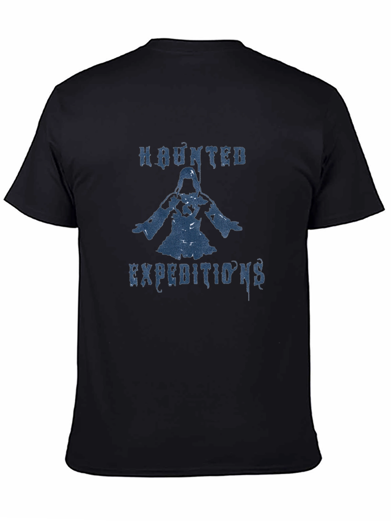 Haunted Expeditions Black Graphic T-Shirt