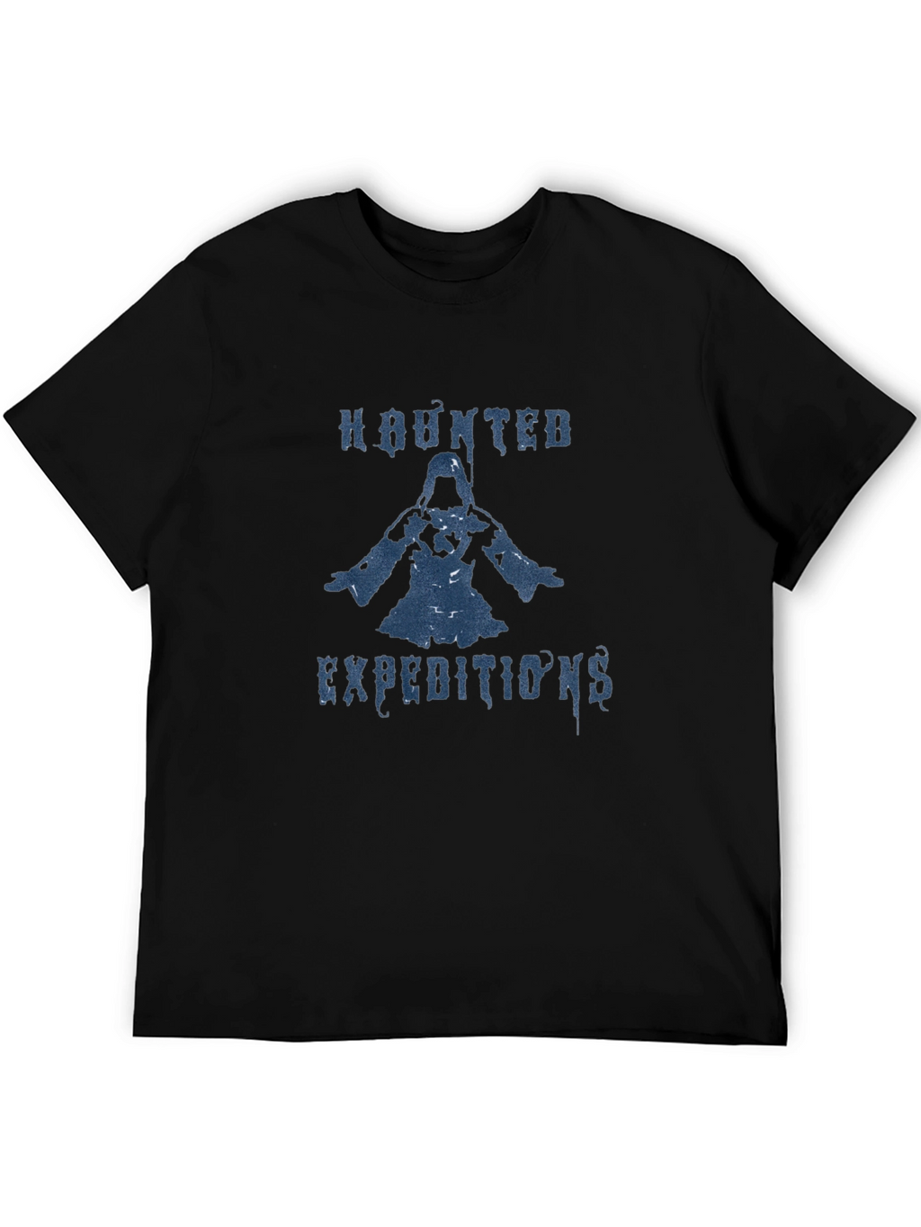 Haunted Expeditions Black Graphic T-Shirt
