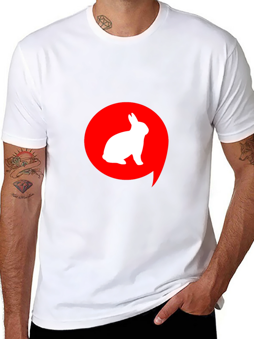 Black Rabbit Graphic Tee