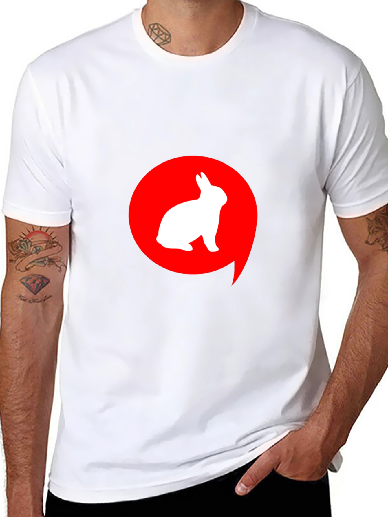Black Rabbit Graphic Tee