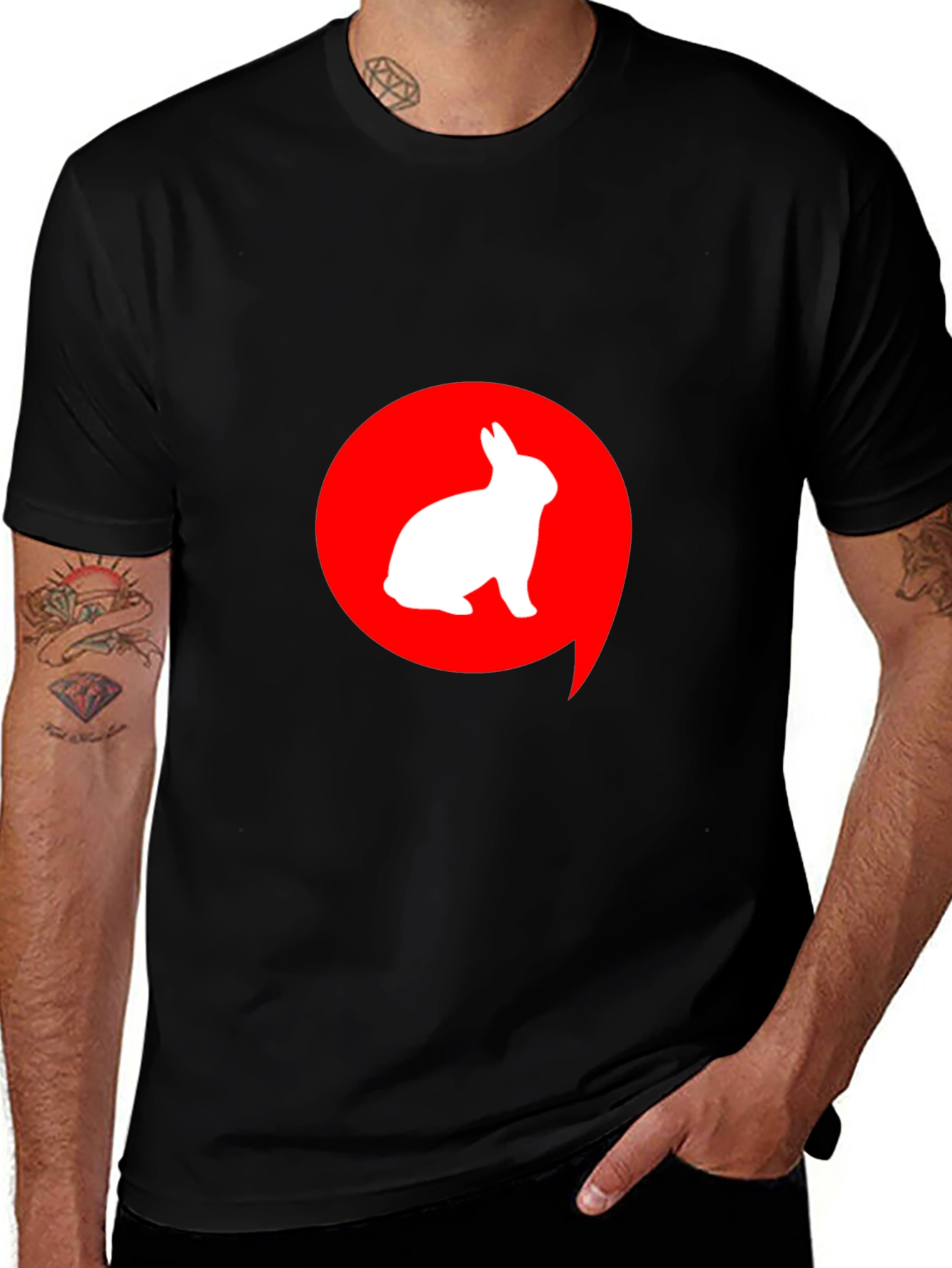 Black Rabbit Graphic Tee
