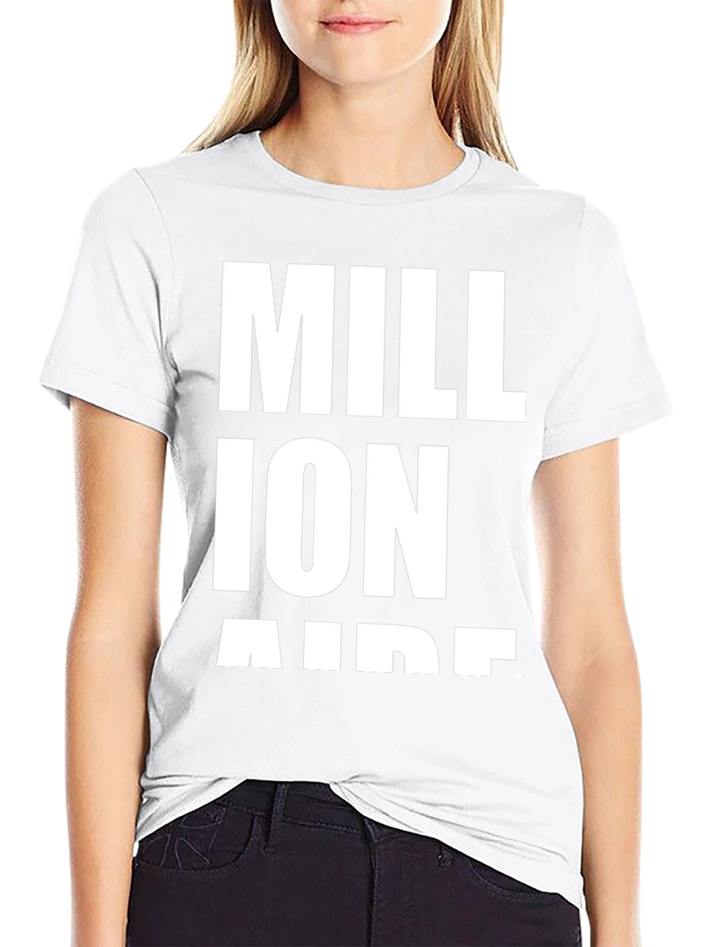 Millionaire Aide T-Shirt - Black Cotton Tee
