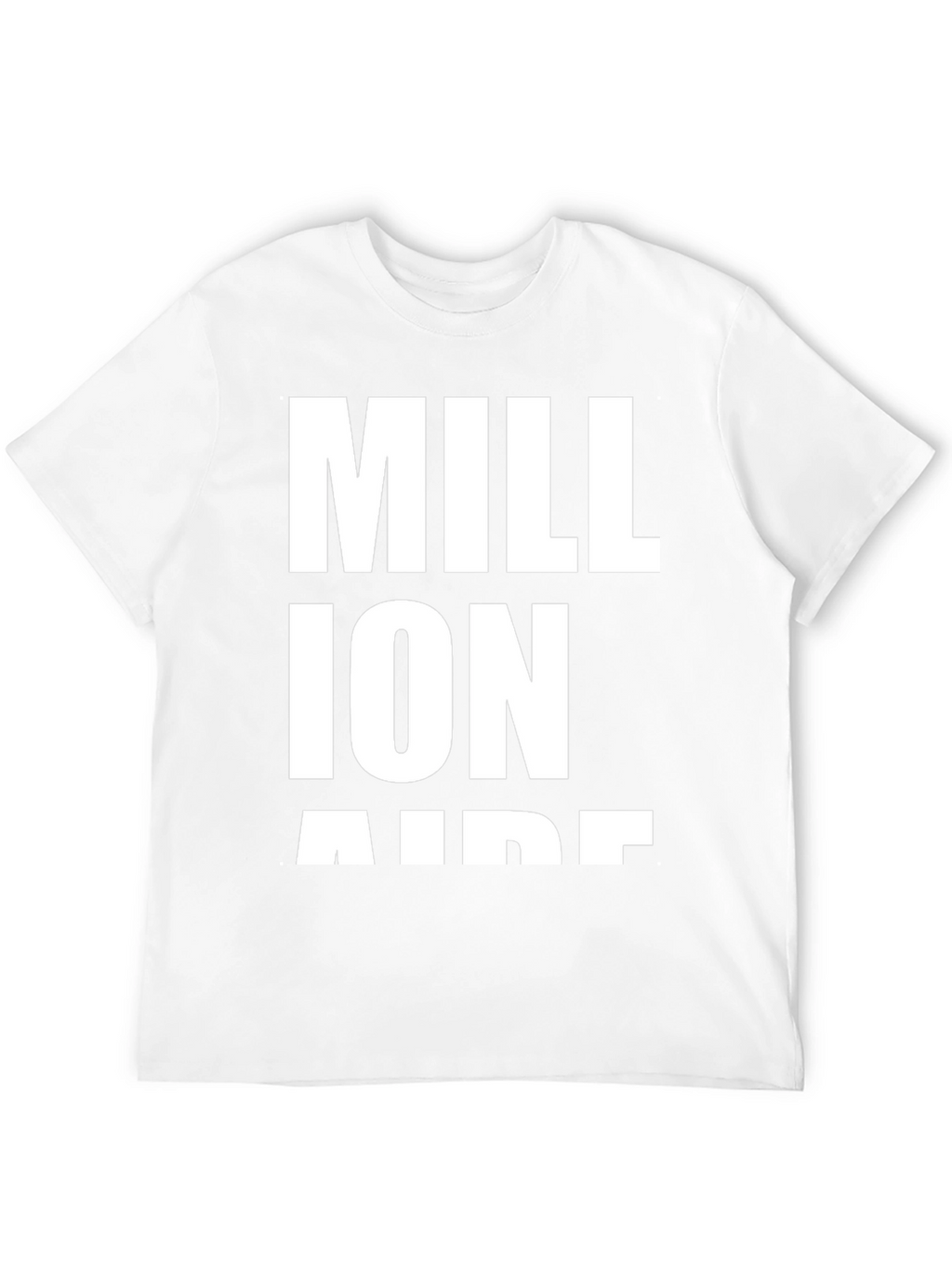 Millionaire Aide T-Shirt - Black Cotton Tee
