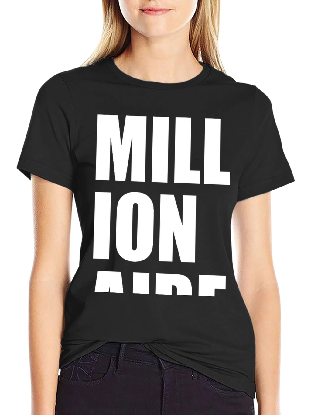 Millionaire Aide T-Shirt - Black Cotton Tee
