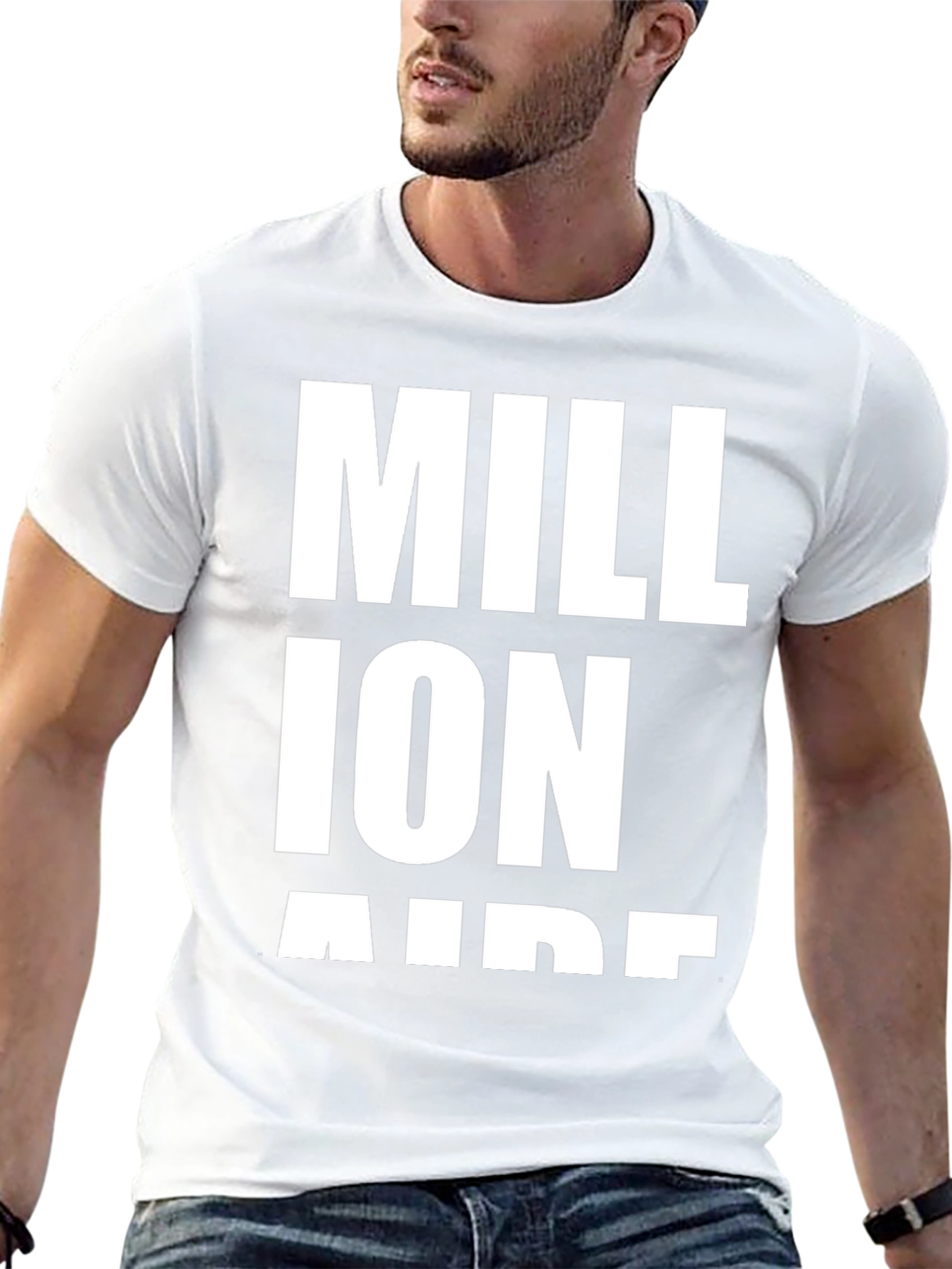 Millionaire Aide T-Shirt - Black Cotton Tee