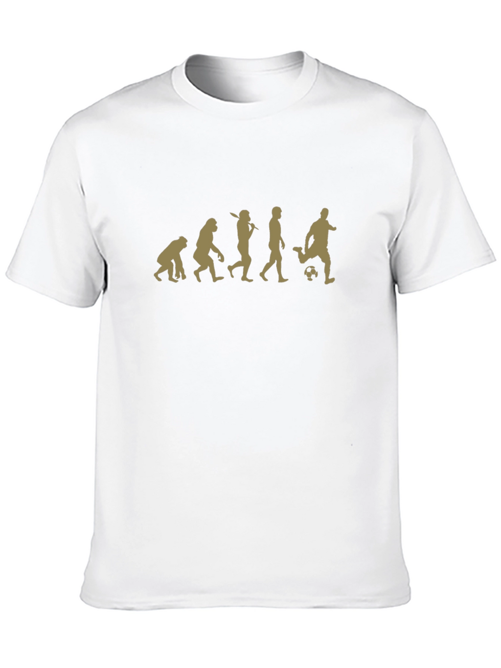 Evolution of Soccer Black Graphic Tee