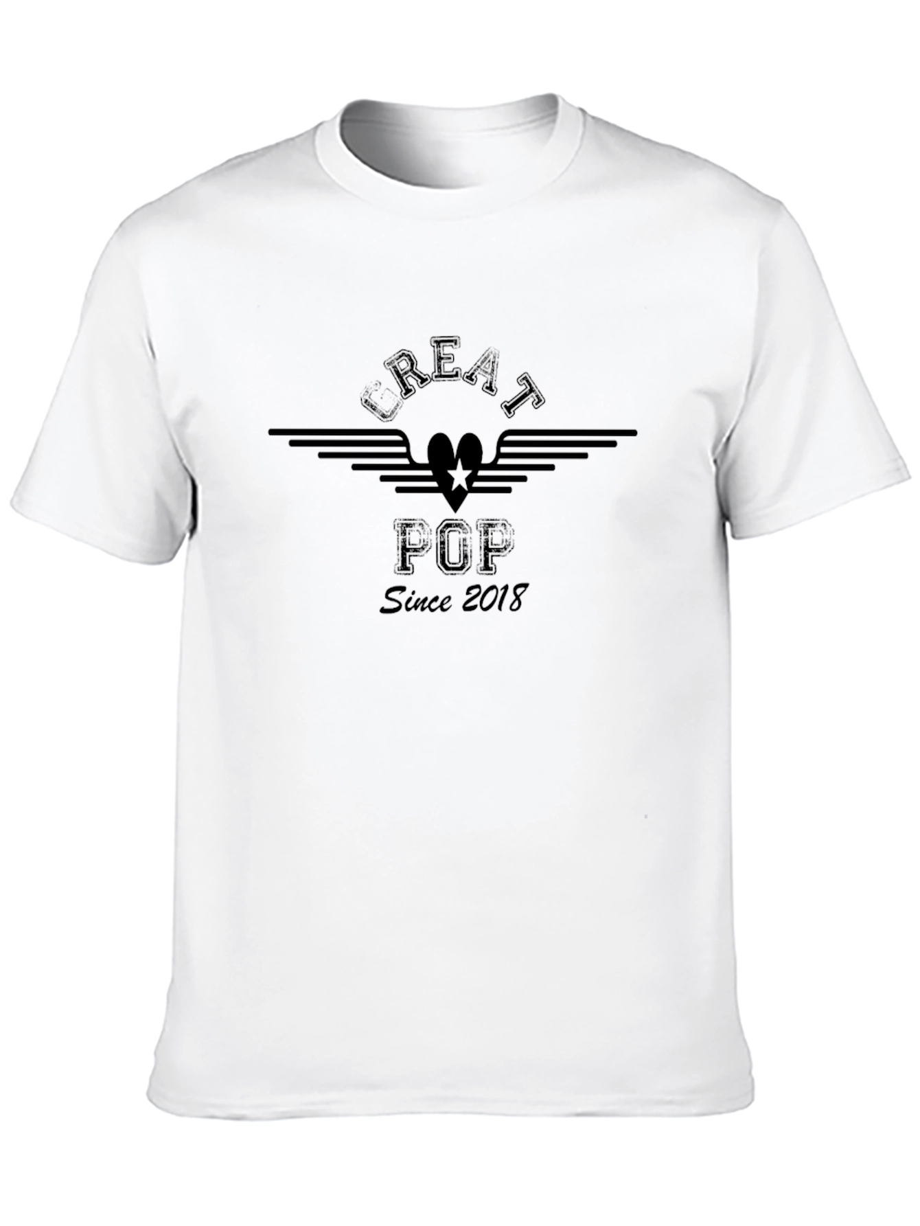 Great Pop Black T-Shirt - Since 2018