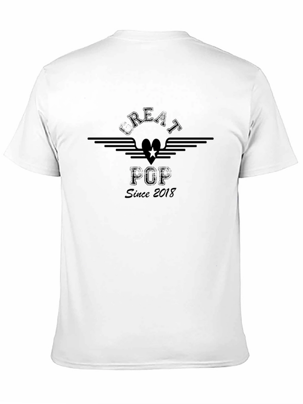 Great Pop Black T-Shirt - Since 2018