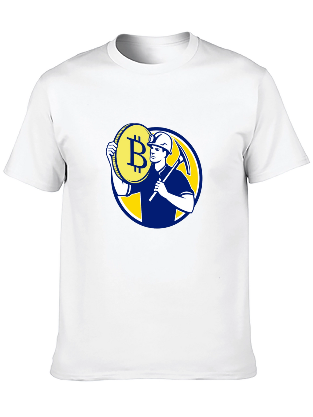 Bitcoin Miner Graphic T-Shirt - Crypto Currency Tee
