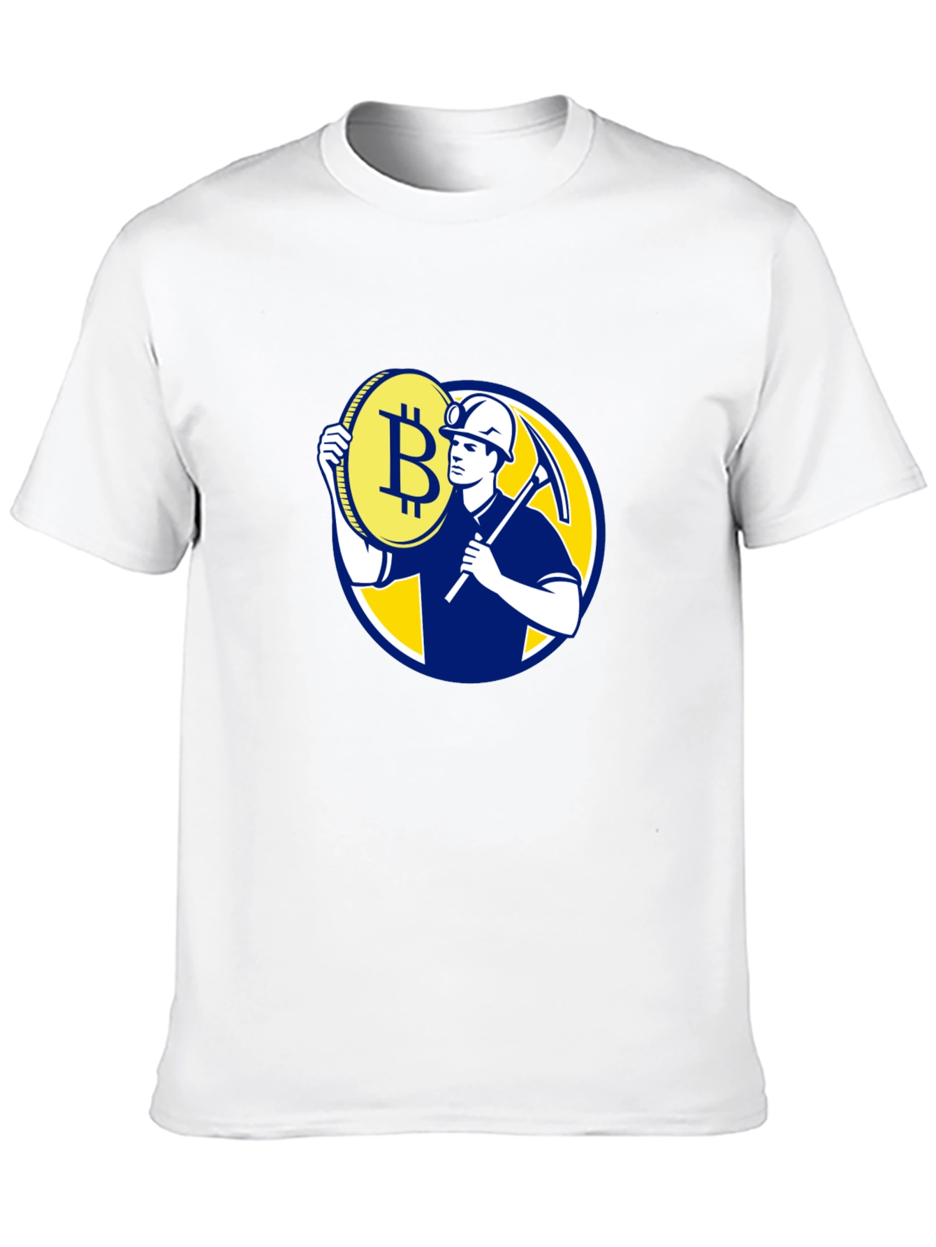 Bitcoin Miner Graphic T-Shirt - Crypto Currency Tee